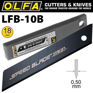 ภาพหน้าปกสินค้าใบมีด OLFA โอฟ่า รุ่น LFB-5B ใบมีดคัตเตอร์ ( จำนวน 1 หลอด ) ซึ่งคุณอาจชอบสินค้านี้