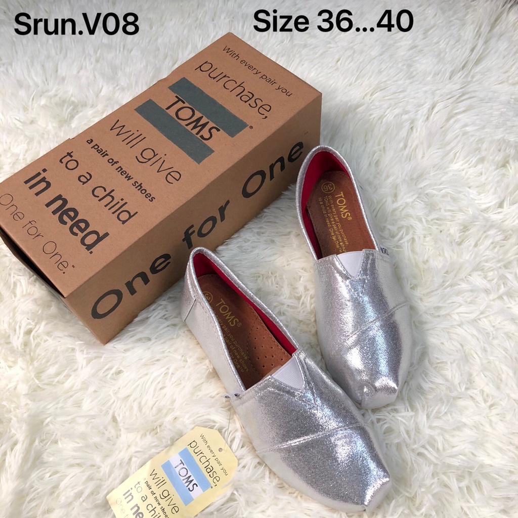 toms-รองเท้าลำลองแบบสวม