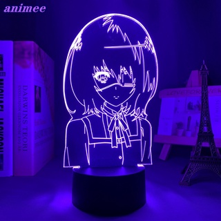 Another Mei Misaki โคมไฟกลางคืน Led ลายอนิเมะ BL 3d ของขวัญวันเกิด สําหรับตกแต่งห้องนอน