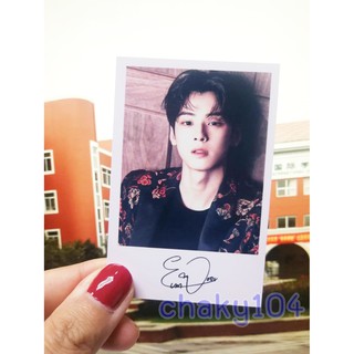 ภาพขนาดย่อของภาพหน้าปกสินค้าพร้อมส่ง  โพลารอยด์พร้อมลายเซ็นต์ Cha Eunwoo (ชาอึนอู) จาก ASTRO, True Beauty 4 ใบ *มีเก็บเงินปลายทาง* จากร้าน chaky104 บน Shopee ภาพที่ 4