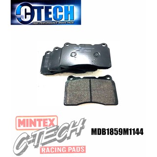 MINTEX C-Tech ผ้าเบรคเกรด Hi Performance ซี่รีย์ M1144 คู่หน้า มิตซูบิชิ MITSUBISHI (MB) Lancer Evolution V, VI, VII