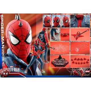 พร้อมส่ง 📦 Hot Toys VGM32 MARVELS SPIDER-MAN - SPIDER-MAN (SPIDER-PUNK SUIT)