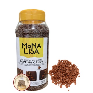 (มิลค์ ช็อคโกแลต เป๊าะแป๊ะ) MONA LISA Milk Chocolate Coated Popping Candy