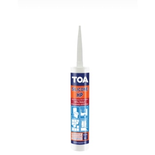 TOA Silicone Sealant HP ยาแนวซิลิโคน (ชนิดไม่กรด) สีใส