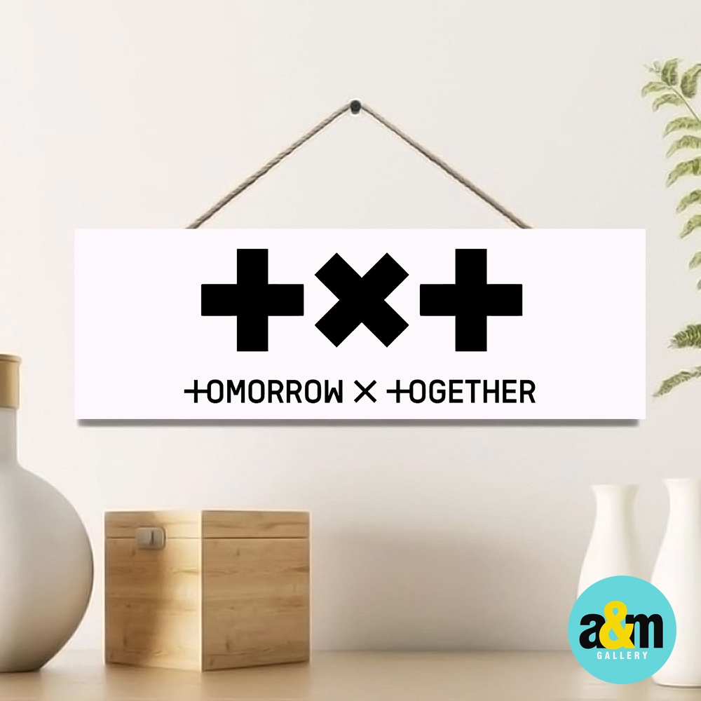 txt-โปสเตอร์ไม้-i-k-pop-ขนาด-10x30-ซม-สําหรับแขวนตกแต่งผนังห้อง