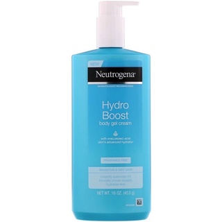 Neutrogena Hydro Boost body gel cream 453ml. นูโทรจีน่า ไฮโดรบูสท์ บอดี้เจลครีม
