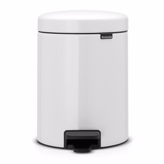 Brabantia ถังขยะแบบเหยียบรุ่น รุ่น Brabantia Pedal Bin New Icon 5L, White