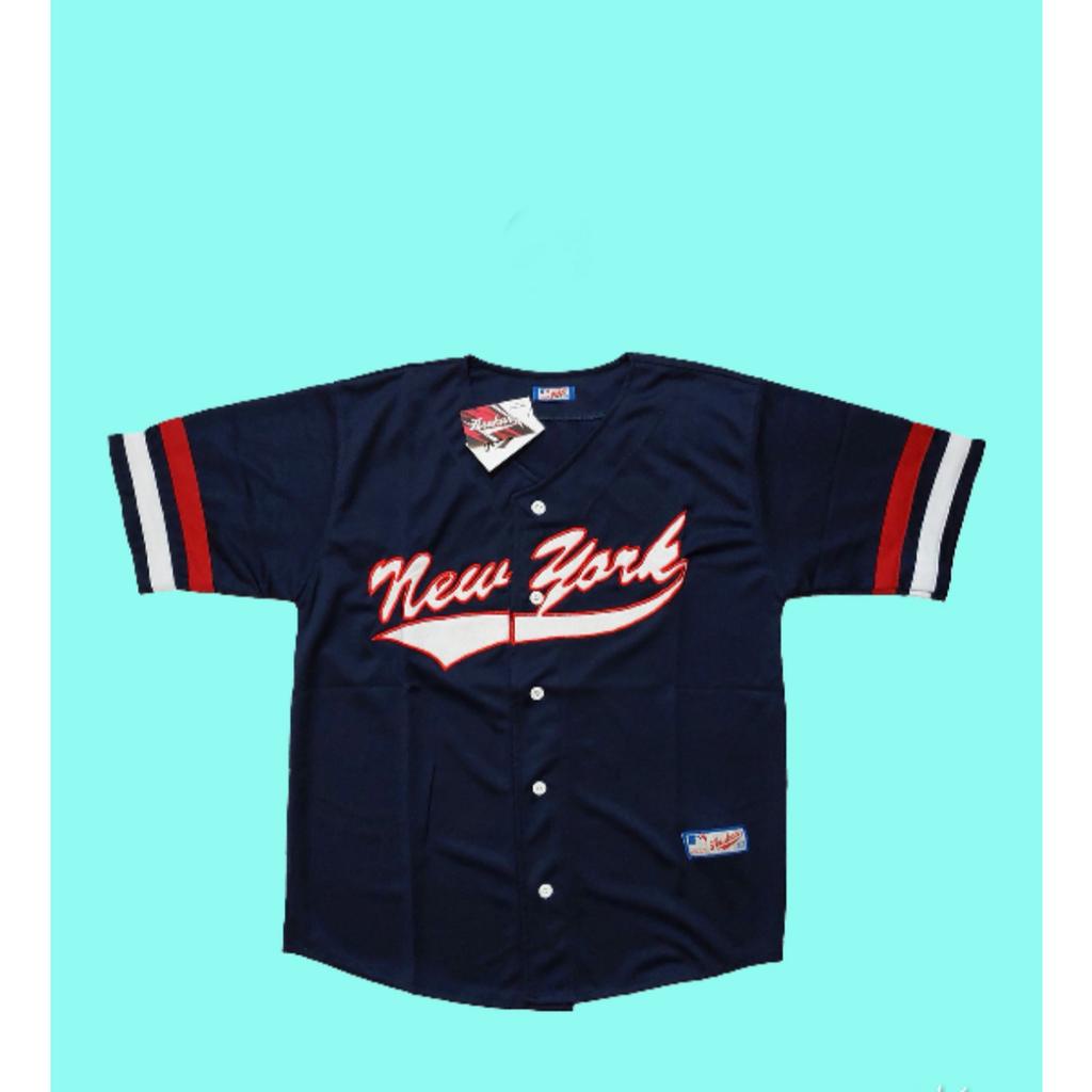 เสื้อเบสบอล-ทีมชาตินิวยอร์ก-navy-motif-พรีเมี่ยม