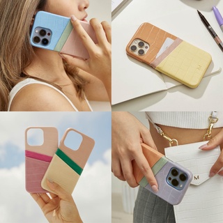 ภาพหน้าปกสินค้า(12 series)MUSE 3Tone Card Holder Phone Case PASTEL ที่เกี่ยวข้อง