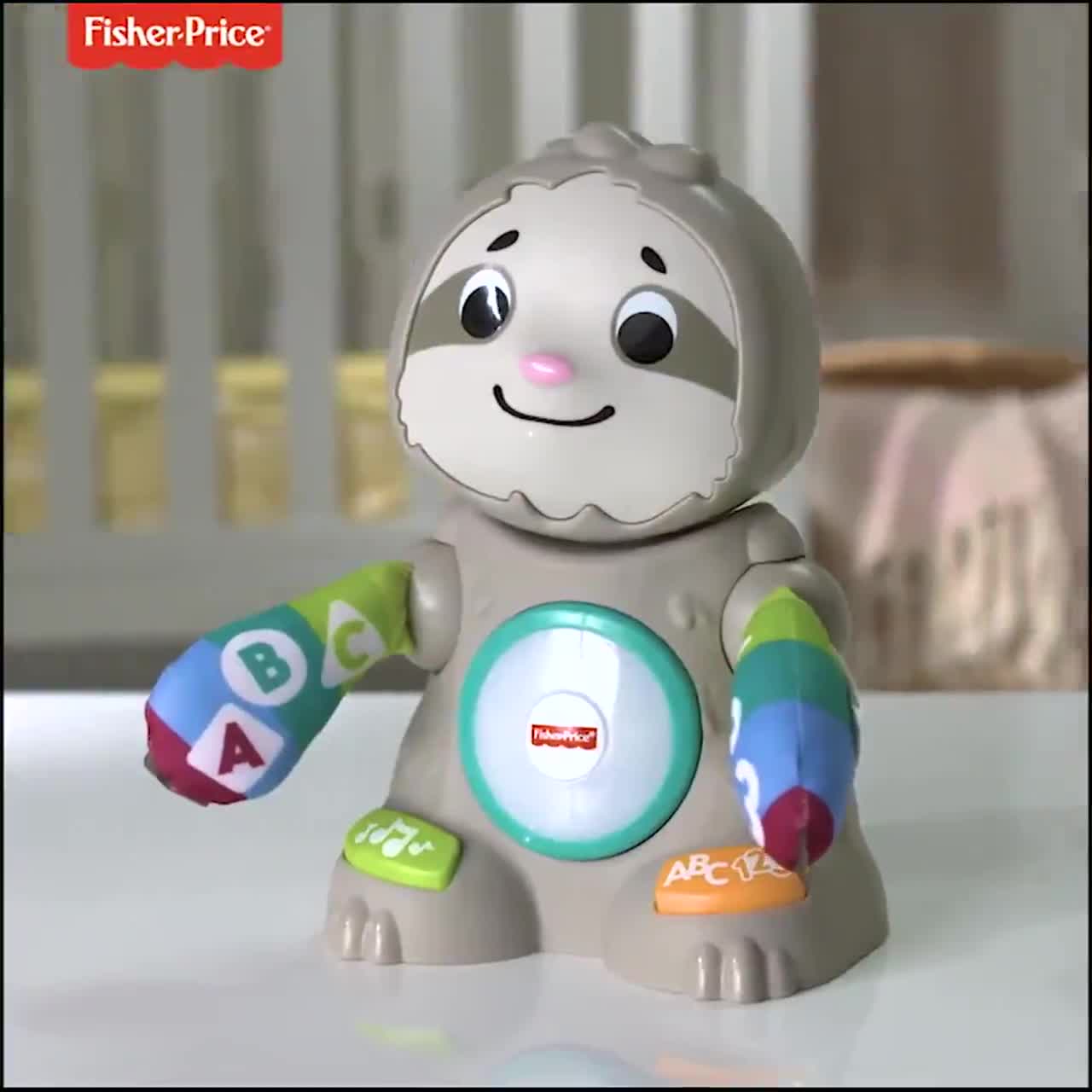 fisher-price-linkimals-smooth-moves-sloth-ของเล่นเสริมพัฒนาการเด็ก-มีแสงและเสียง-อายุ-9-เดือน