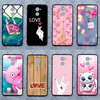 เคส Huawei Y7 (2017) / Y7 prime ใช้เคสเดียวกัน ลายอินเลิฟ ขอบนิ่มหลังแข็ง เคส ถือ เคส Caseเคส TPU ขอบนิ่มหลังแข็ง ไม่ขูด