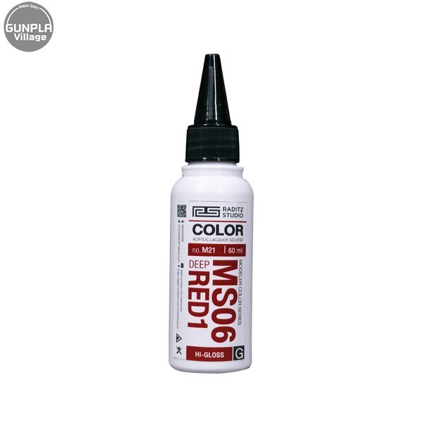Raditz Studio RS M21 MS06 Deep Red 1 Type G 60 ml (MS Color Series ...
