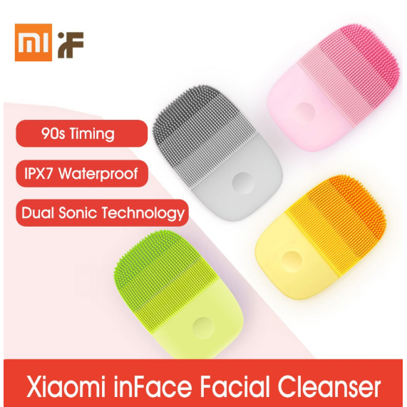 xiaomi-inface-sonic-อุปกรณ์ทำความสะอาดผิวหน้าไฟฟ้ากันน้ำ