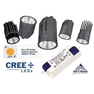หลอดไฟ LED CREE MR16 7W แสงวอร์ไวท์/แสงขาว  แบรนด์แท้ คุณภาพดี