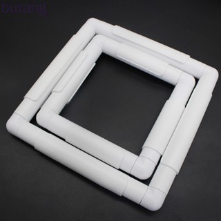 Square Embroidery Frame Universal Cross Stitch Plastic Clip Frame Needlepoint DIY Sewing Quilting Hoop