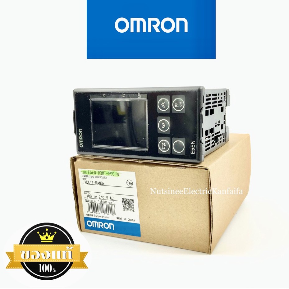 E5EN-R3MT-500-N TEMPERATURE CONTROLER OMRON ของแท้ 6,880 บาท E5EN-R3MT-500-N TEMPERATURE CONTROLER OMRON ของแท้ 6,880 บาท