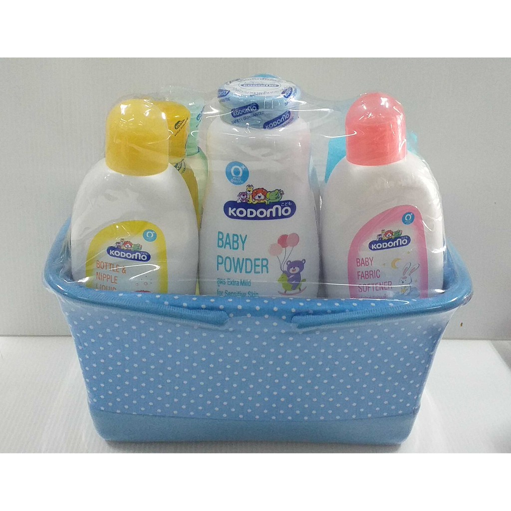 kodomo-baby-gift-basket-set-ชุดของขวัญตะกร้า-ผลิตภัณฑ์สำหรับเด็ก