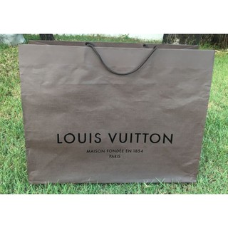 [แท้/พร้อมส่ง] ถุงกระดาษแบรนด์เนม LV  Louis Vuitton