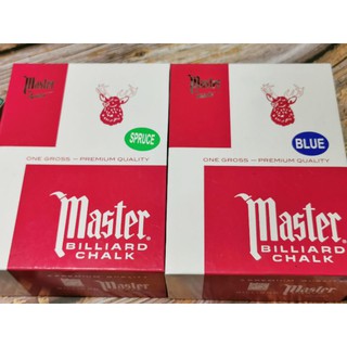 สินค้า ชอล์กฝนหัวคิว Master (หัวกวาง) 48 ก้อน​ และทั้งกุรุส​144ก้อน