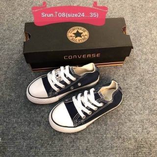 รองเท้าเด็ก Converse L Star มีไซส์ 25 ถึง 35 ลูกค้าใหม่มีส่วนลด 100 บาท