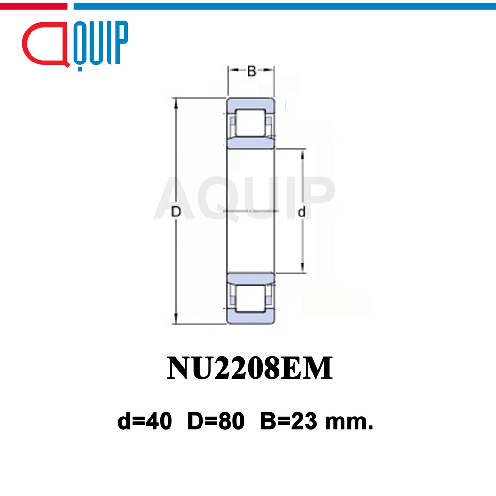 nu2208em-ubc-ตลับลูกปืนเม็ดทรงกระบอก-nu2208-em-cylindrical-roller-bearings-nu-2208-em