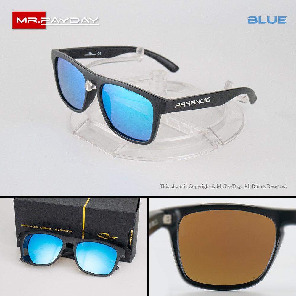 ภาพหน้าปกสินค้าPARANOID  แว่นตากันแดด เลนส์ HD Polarized UV400 สินค้าพร้อมส่งจากไทย By Mr.PayDay จากร้าน mr.payday บน Shopee