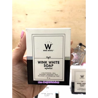 WINK WHITE SOAP สบู่วิ้งไวท์ สีขาว 80g