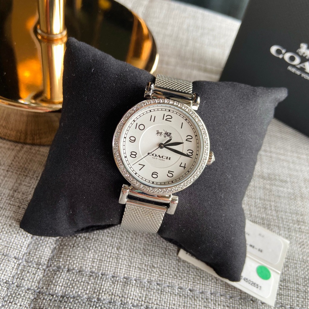 สด-ผ่อน-นาฬิกาหน้าปัด-32-มิล-14502651-madison-ladies-silver-tone-watch