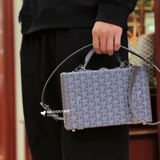 พรี​ ราคา11700 Goyard Grand Hôtel กระเป๋าถือกระเป๋าแฟชั่นกระเป๋าสะพายข้าง