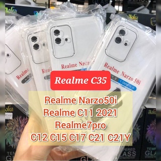 เคสใสนิ่ม มุมกันกระแทก Realme C35 C11 C12 C15 C17 C21 C25 C21Y Narzo50i realme7pro 7i GT Neo2