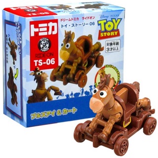 แท้ 100% จากญี่ปุ่น โมเดล ดิสนีย์ รถม้า ทอยสตอรี่ 4 Takara Tomy Dream Tomica Ride On Disney Motors Car TS-06 Toy Story 4