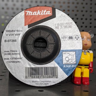 MAKITA ใบเจียรมากีต้า 4"หนา6มิล  B-07266 ของแท้ 100% ส่งไว เก็บเงินปลายทางได้