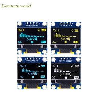 0.96 นิ้ว OLED IIC Serial White OLED แผงโมดูลหน้าจอแสดงผล 128X64 I2C SSD1306 12864 หน้าจอ LCD GND VDD SCK SDA สําหรับ Arduino