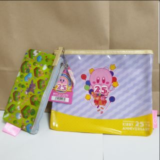 กระเป๋า Kirby 2ชิ้น (กระเป๋าดินสอ,กระเป๋าอเนกประสงค์)