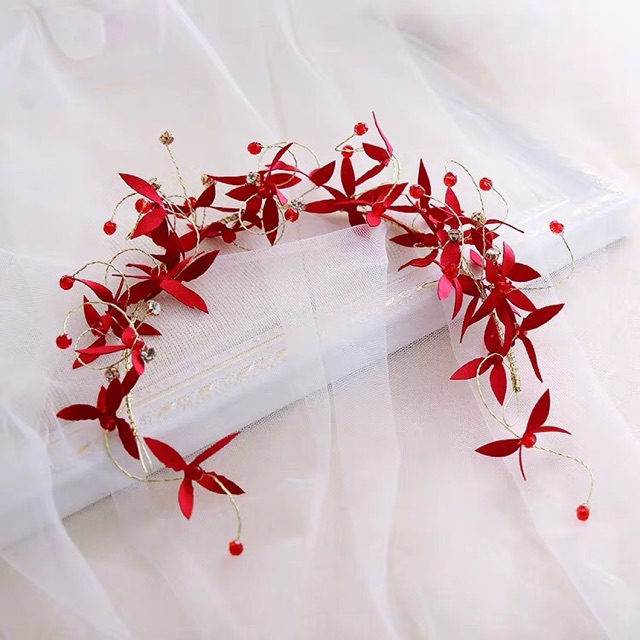 รัดเกล้าแต่งงาน-รัดเกล้าเจ้าสาว-มงกุฎดอกไม้-งานพรีออเดอร์นำเข้าจากต่างประเทศ-รอสินค้า-15-20-วัน