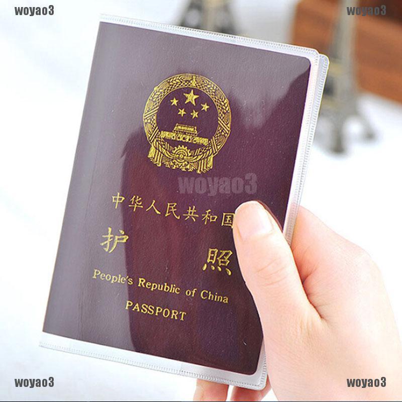 ภาพขนาดย่อของสินค้าโว้ เคสหนังสือเดินทาง แบบใส