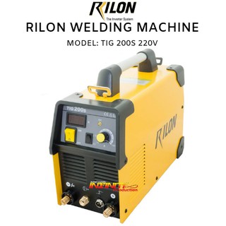 สินค้า RILON TIG 200S ตู้เชื่อมอาร์กอนระบบเดียว 220V ( INVERTER )
