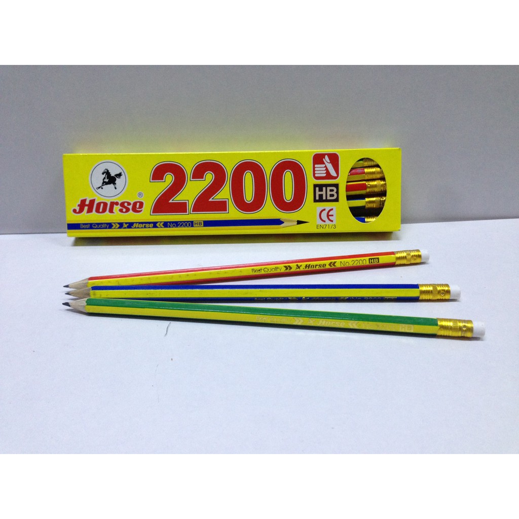 ดินสอ-hb-2200-ตราม้า-บรรจุ-12-แท่ง-กล่อง