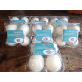 ภาพขนาดย่อของภาพหน้าปกสินค้าไข่เค็ม​ ต้มสุก​ ไข่ขาวเค็มพอดี​ สูตรแม่แมว​ ตราน้องไข่เข้ม จากร้าน wiroon_kaikem บน Shopee