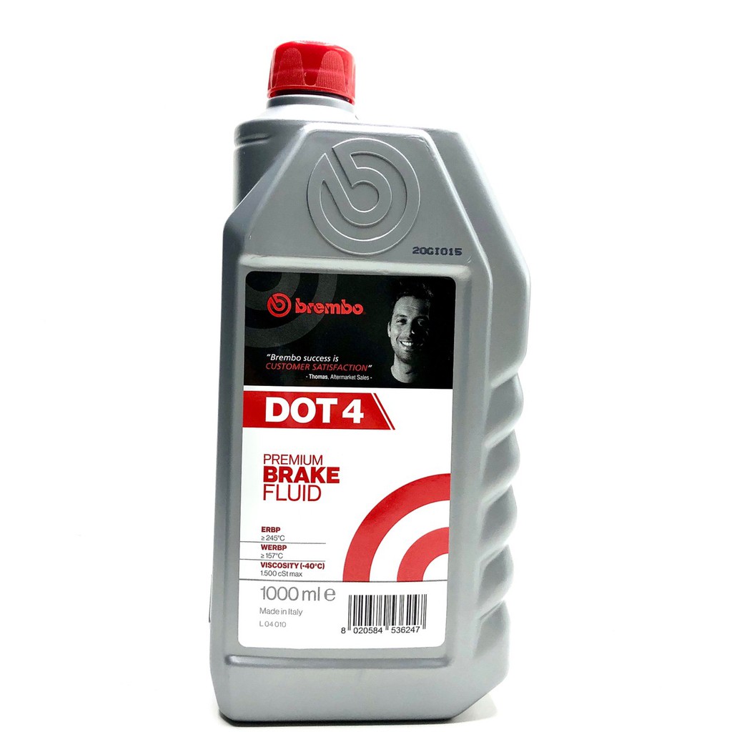 น้ำมันเบรค (brembo) DOT4 (1L.) เบรมโบ้ made in Italy รหัสสินค้า LWT ...