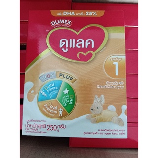 ภาพขนาดย่อของภาพหน้าปกสินค้าดูแลคDulac นม สูตร 1 Dumex Dulac 1 สูตรไอรอนพลัส ขนาด 250 กรัม สำหรับเด็ก แรกเกิด - 1 ปี โฉมใหม่ หมดอายุ 31/1/2024 จากร้าน areeya0424 บน Shopee