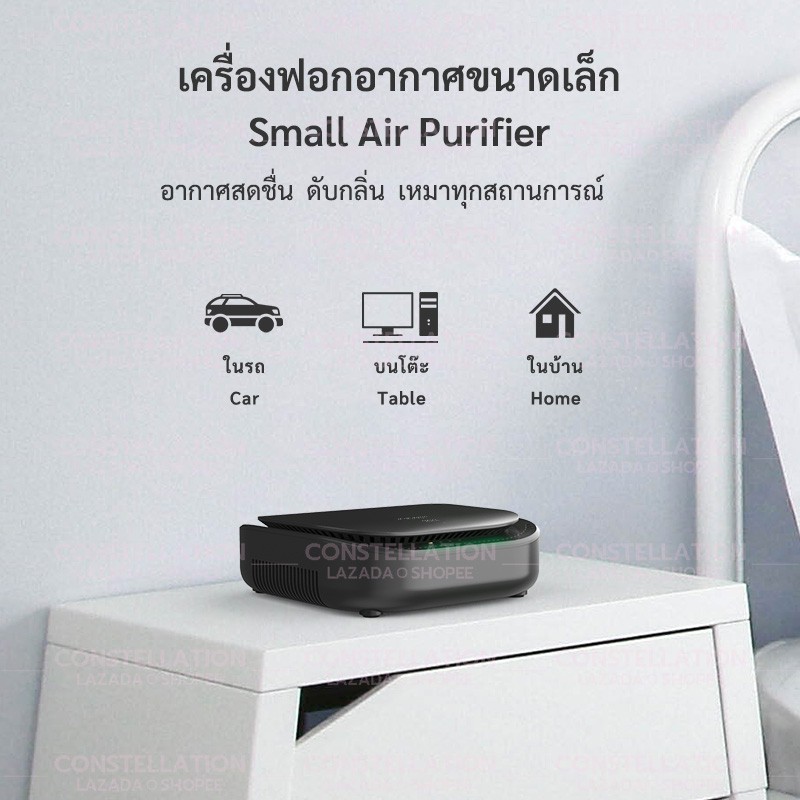 Small air purifier for car deals