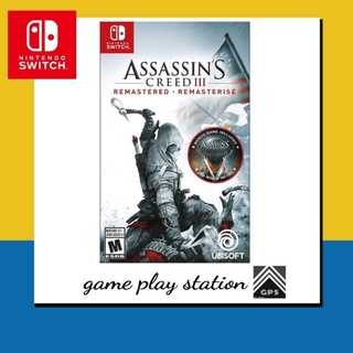 ภาพขนาดย่อของภาพหน้าปกสินค้าnintendo switch assassin's creed 3 remastered ( english zone 1 ) จากร้าน tuktick2010 บน Shopee