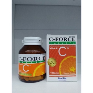 ภาพขนาดย่อของภาพหน้าปกสินค้าC-FORCE Vitamin C 1000 mg ซี-ฟอร์ซ วิตามินซี บรรจุ 100 เม็ด คุ้มมาก  พร้อมส่ง จากร้าน drug.store บน Shopee ภาพที่ 3