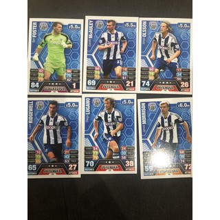 Match Attax 2013/14 West Bromwich Albion