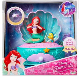 ลิ้นชักใส่เครื่องประดับแอเรียล ariel little mermaid ดิสนีย์ของแท้ใหม่