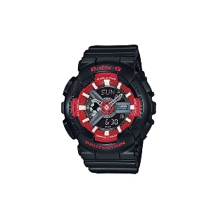 Casio baby-g นาฬิกาข้อมือแฟชั่น สายเรซิ่น CASIO BABY-G BA-110SN-1 - Black