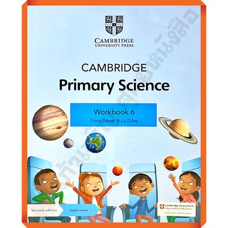Cambridge Primary Science Workbook 6 with Digital Access (1 Year)/9781108742986 #อจท #EP