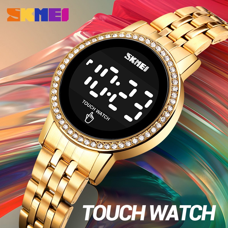 ภาพหน้าปกสินค้าSKMEI 1669 นาฬิกาข้อมือผู้หญิง LED ทัชสกรีน กันน้ำ 100% จากร้าน lifetimewatch บน Shopee