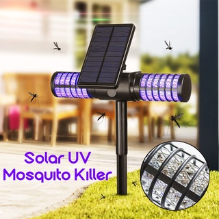โคมไฟฆ่ายุง UV LED IP65 กันน้ํา พลังงานแสงอาทิตย์ ชาร์จ USB